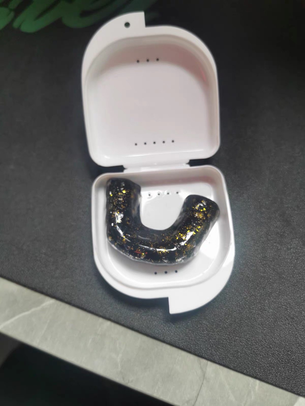 Customer 10 mouthguard view 1