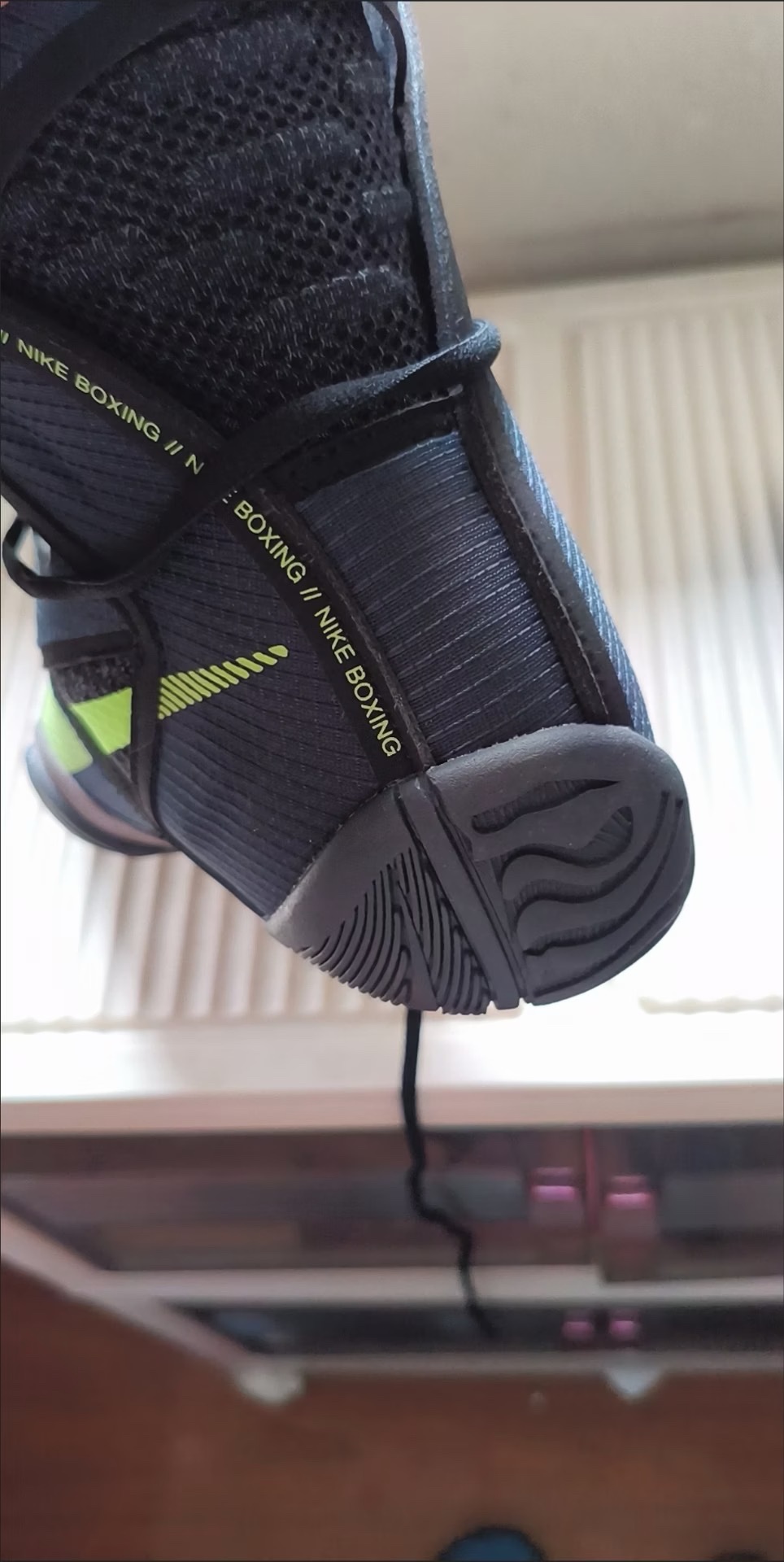 Buyer photo: Nike HyperKO 2 heel with Nike Boxing strap