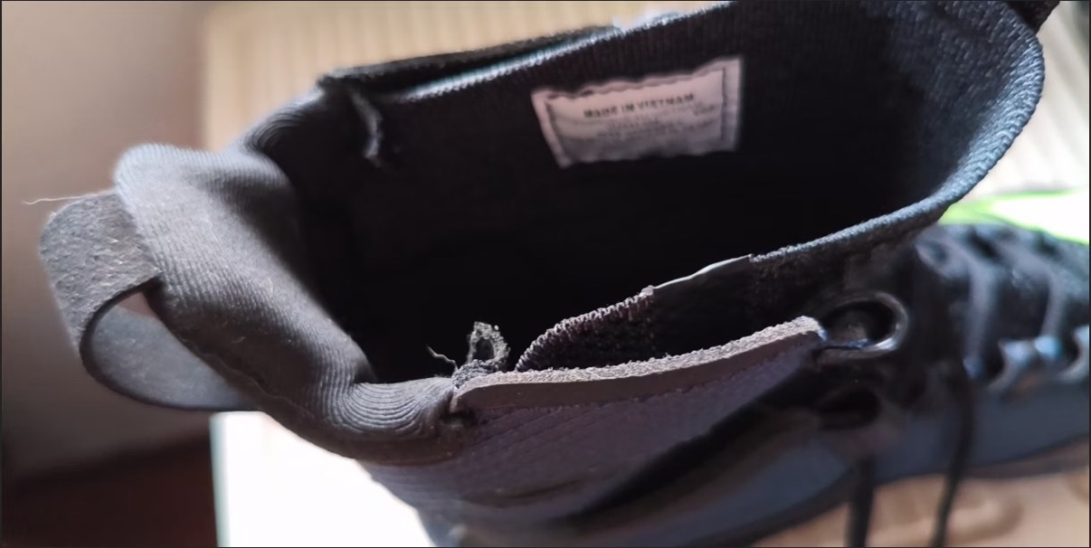 Buyer photo: inside label, Made in Vietnam